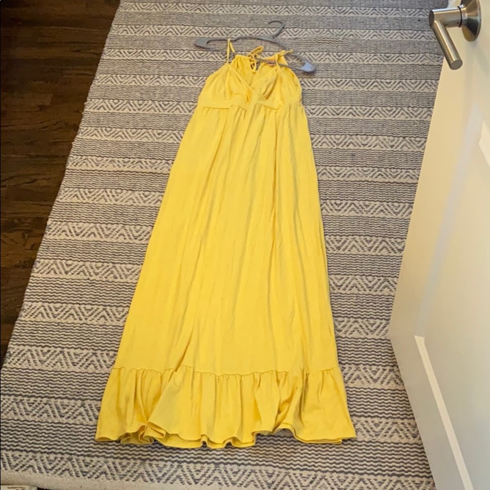Mossimo Supply Yellow Maxi Dress